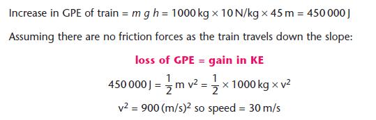 Work Energy And Power Physics GCSE